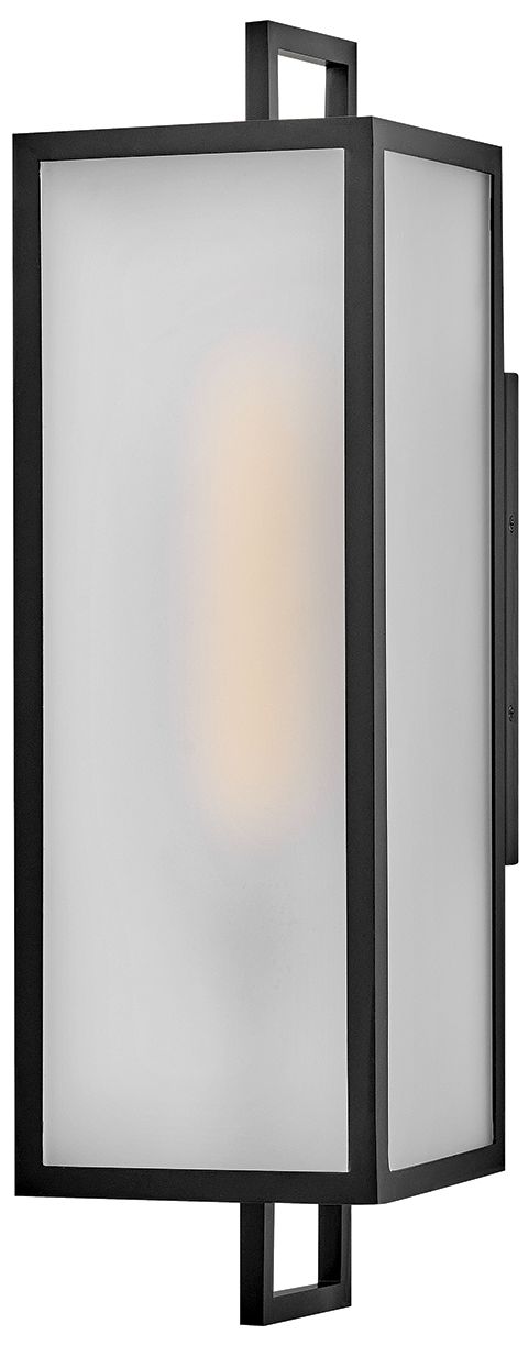 Lark Halden Outdoor Large Wall Mount Lantern 24" Black