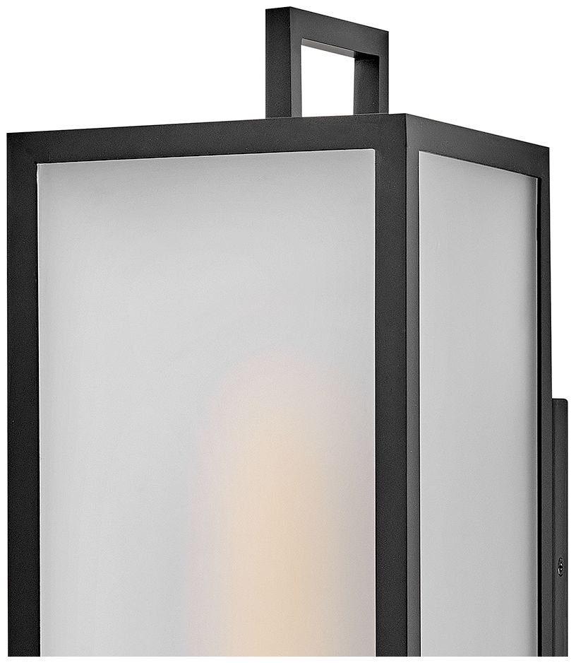 Image 3 Lark Halden Outdoor Large Wall Mount Lantern 24" Black more views