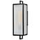 Lark Halden Outdoor Large Wall Mount Lantern 7" Black
