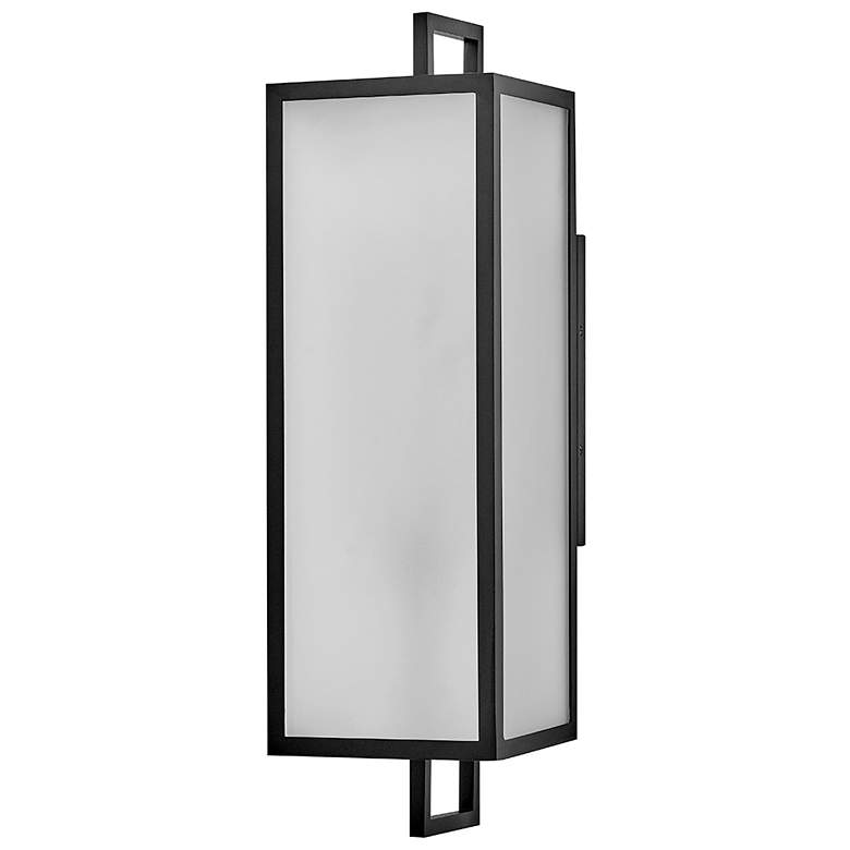 Image 2 Lark Halden Outdoor Large Wall Mount Lantern 7" Black more views