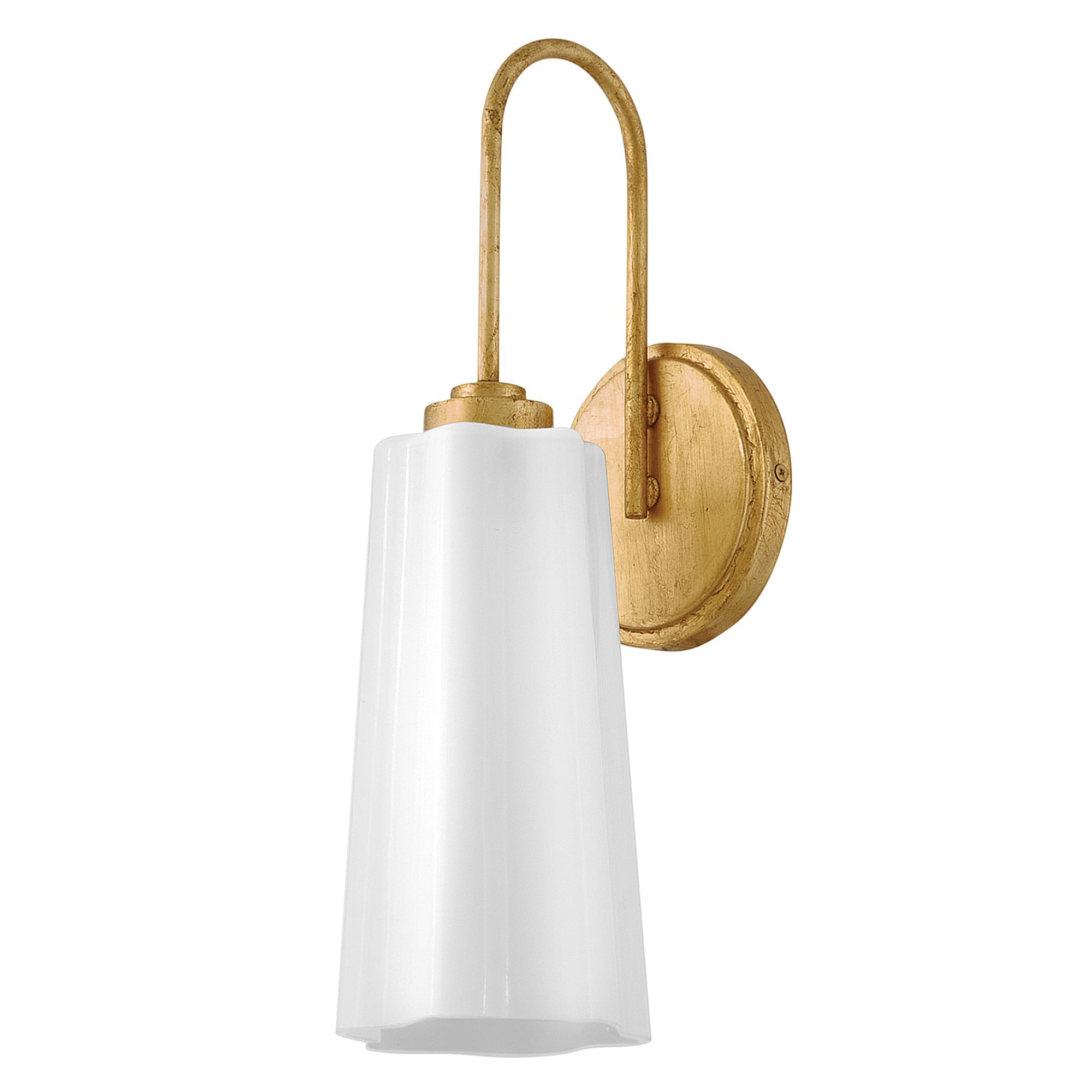 Image 4 Lark Honey Bath Medium Single Light Vanity 16.75" Distressed Brass more views