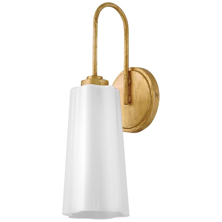 Image 4 Lark Honey Medium Single Light Vanity Distressed Brass more views