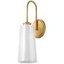 4_Lark Honey Medium Single Light Vanity Distressed Brass more views