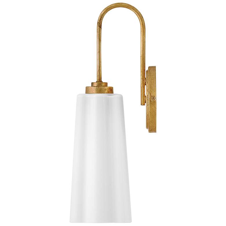 Image 5 Lark Honey Medium Single Light Vanity Distressed Brass more views