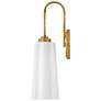 5_Lark Honey Medium Single Light Vanity Distressed Brass more views