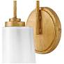 6_Lark Honey Medium Single Light Vanity Distressed Brass more views