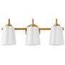 3_Lark Honey Medium Three Light Vanity Distressed Brass more views