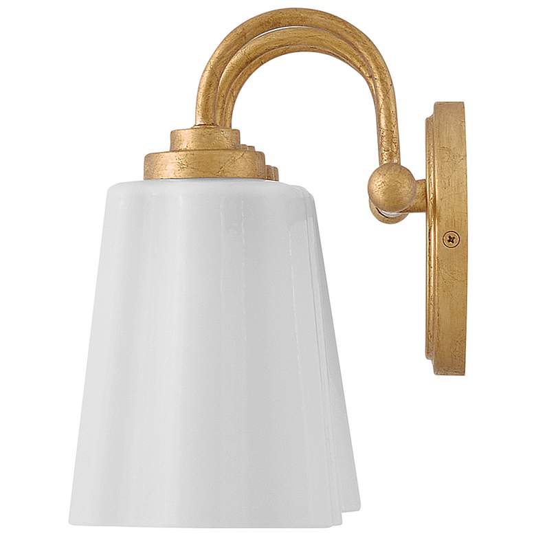 Image 5 Lark Honey Medium Three Light Vanity Distressed Brass more views