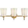 7_Lark Honey Medium Three Light Vanity Distressed Brass more views