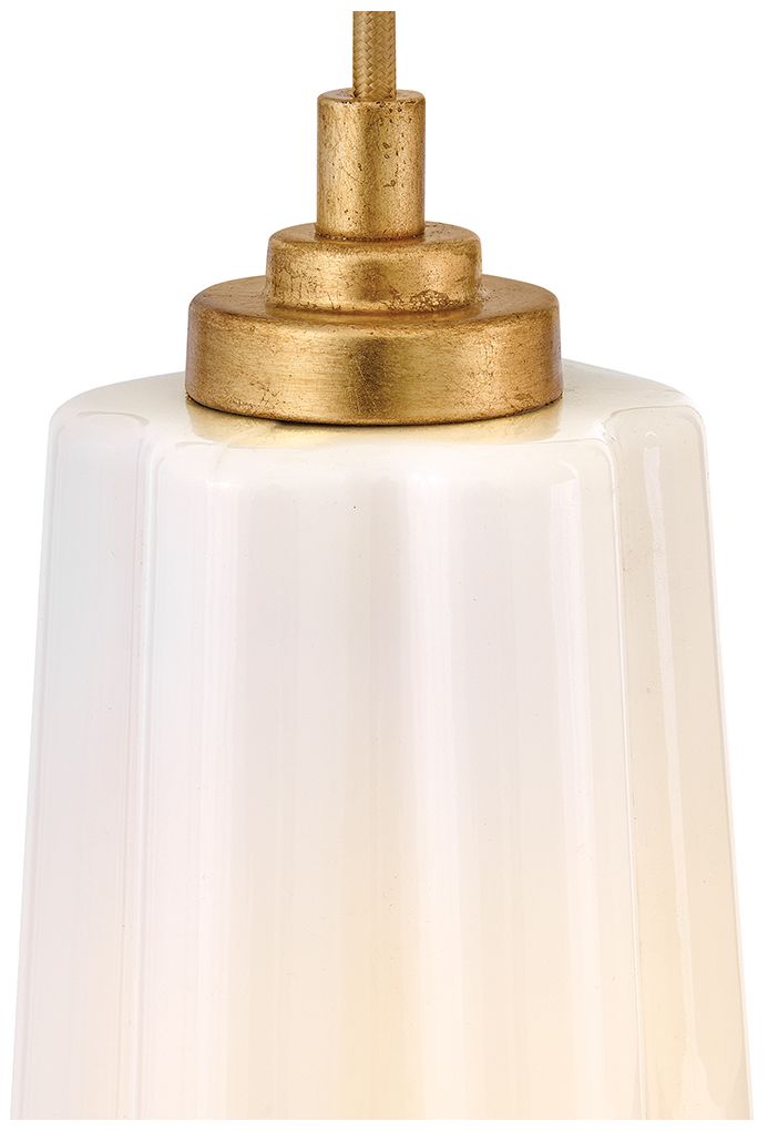 Image 5 Lark Honey Small Chandelier 16" Distressed Brass more views