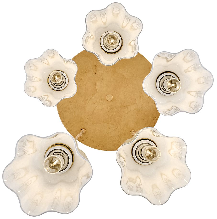 Image 7 Lark Honey Small Chandelier 16" Distressed Brass more views