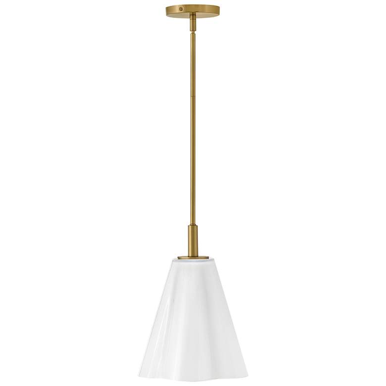 Image 3 Lark Honey Small Pendant Lacquered Brass more views