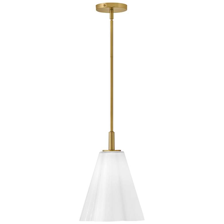 Image 7 Lark Honey Small Pendant Lacquered Brass more views