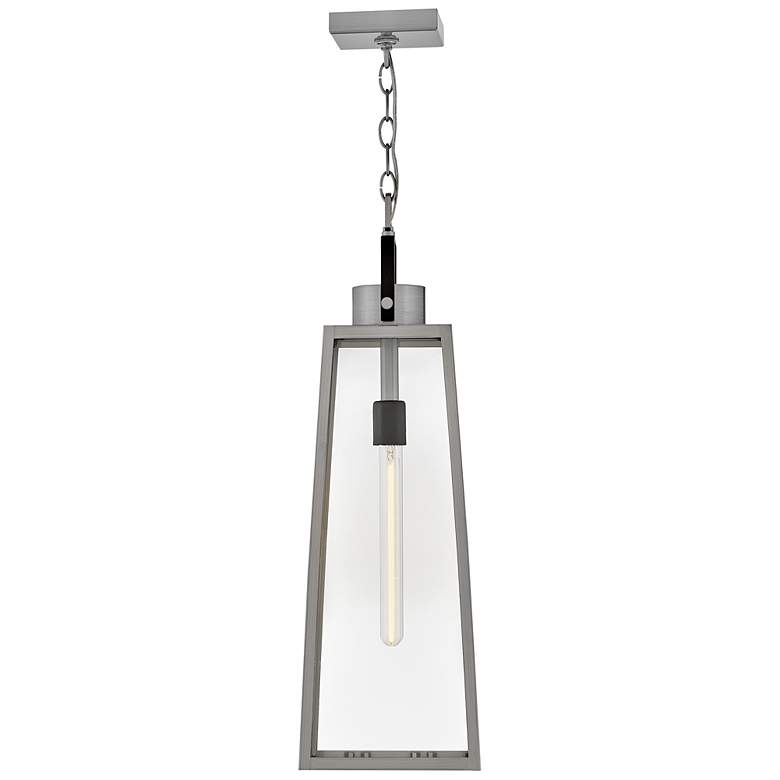 Image 5 Lark Hugh Large Hanging Lantern Antique Brushed Aluminum more views