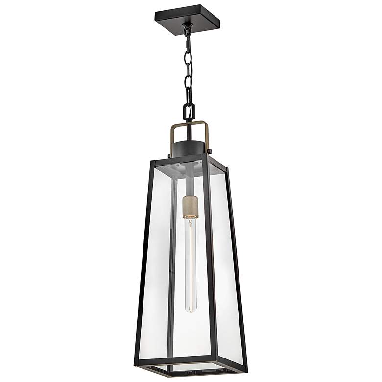 Image 3 Lark Hugh Large Hanging Lantern Black more views