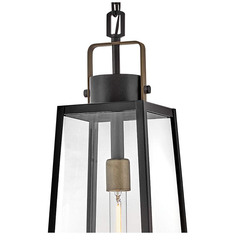 Image 7 Lark Hugh Large Hanging Lantern Black more views