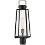 6_Lark Hugh Large Post Mount Lantern Black more views