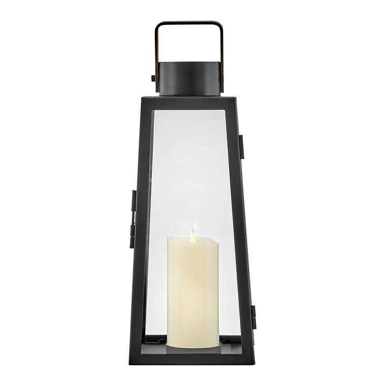 Image 4 LARK HUGH Medium Decorative Lantern Black more views