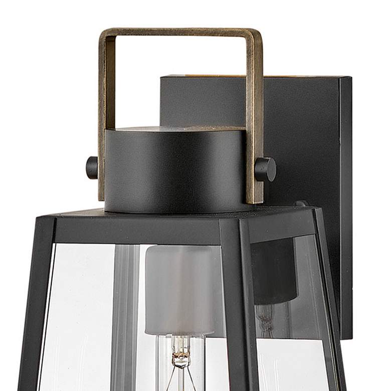 Image 3 Lark-Hugh Outdoor-Small Wall Mount Lantern-Black-Burnished Bronze more views