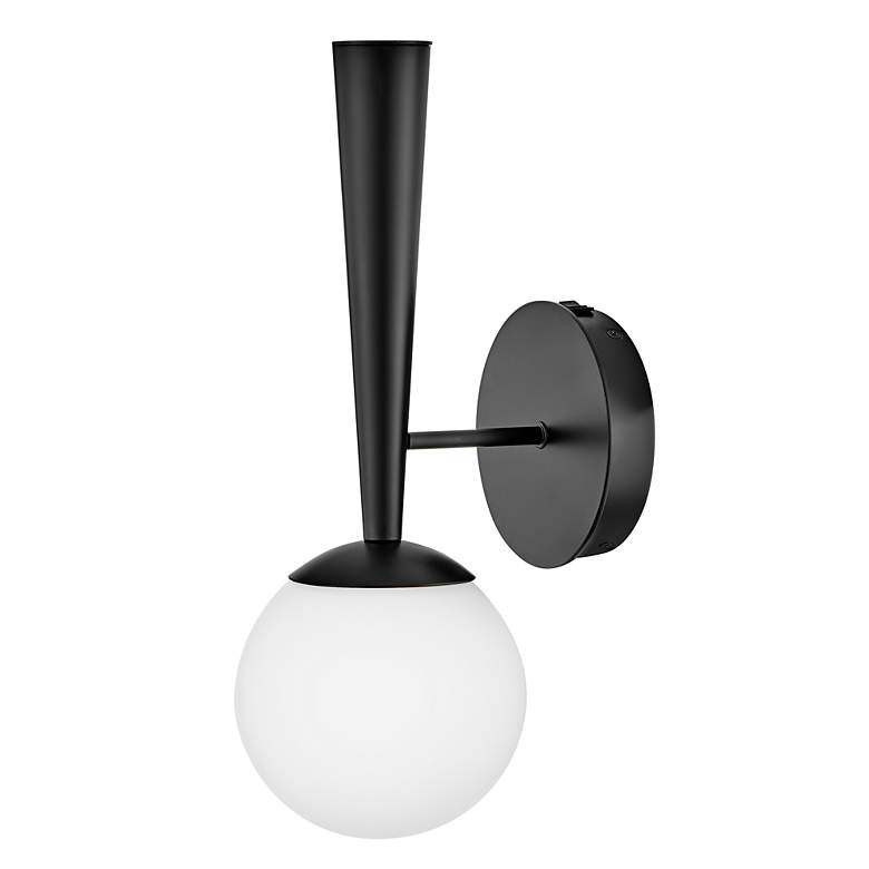 Lark Izzy Interior Medium Single Light Sconce 16" Black - #105T8 ...