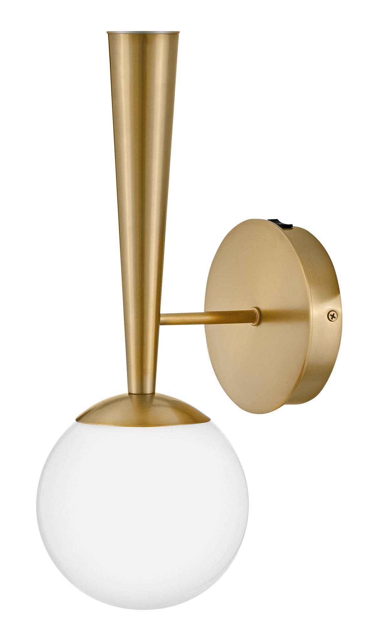 Image 3 Lark Izzy Interior Medium Single Light Sconce 16" Lacquered Brass more views