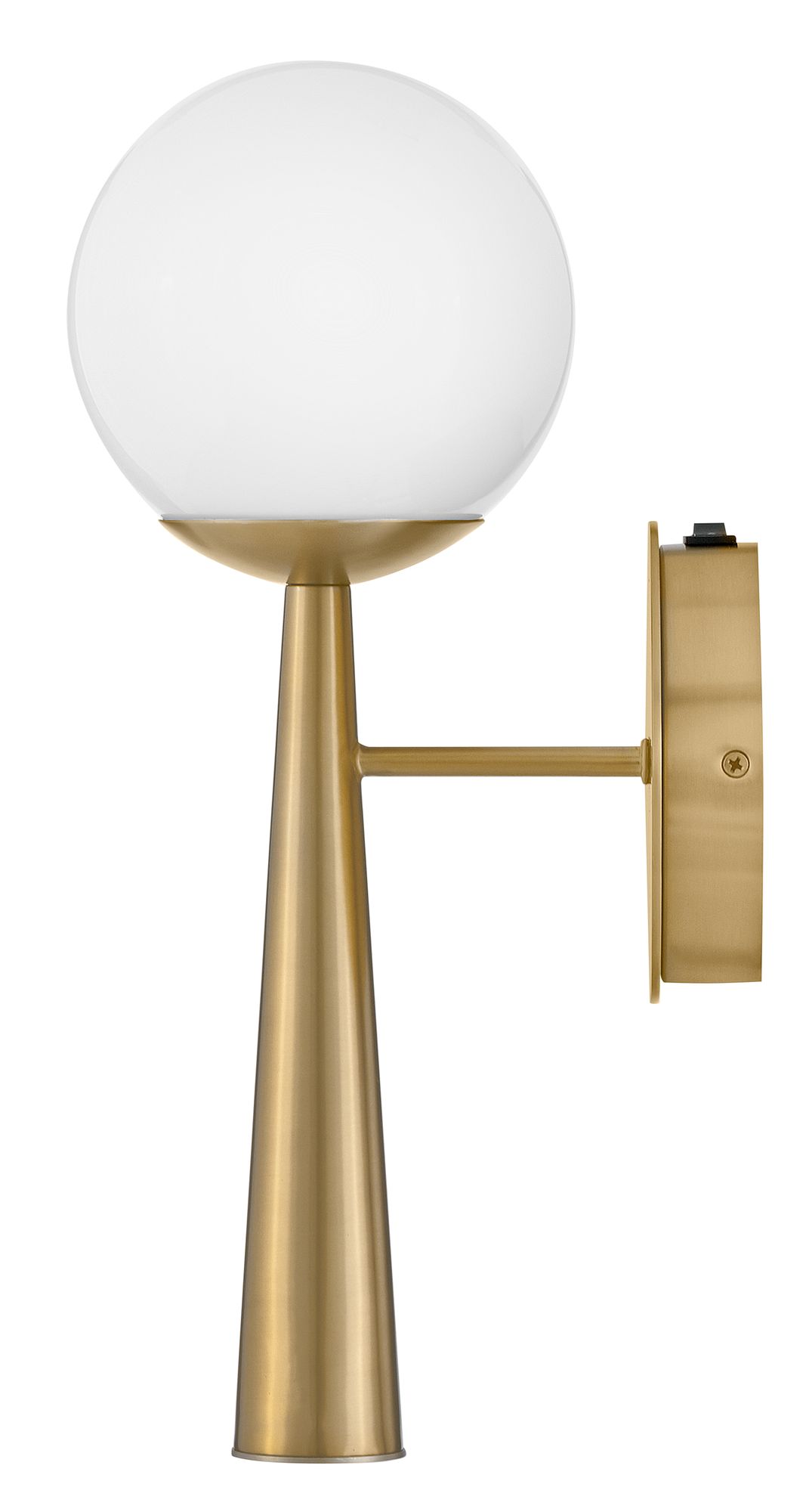 Image 4 Lark Izzy Interior Medium Single Light Sconce 16" Lacquered Brass more views