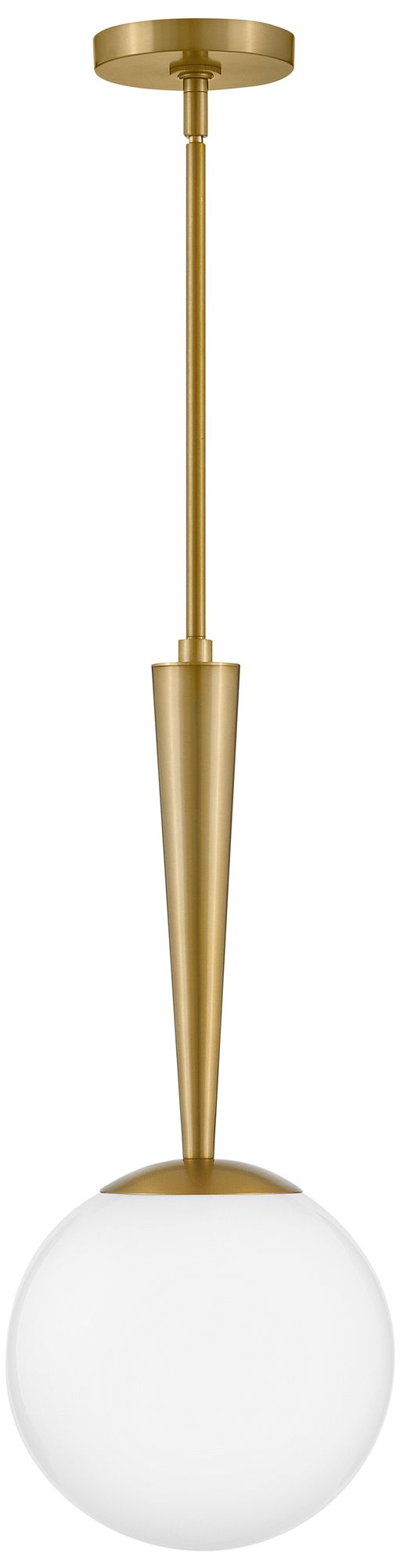 Image 2 Lark Izzy Interior Small Pendant 9.75" Lacquered Brass more views