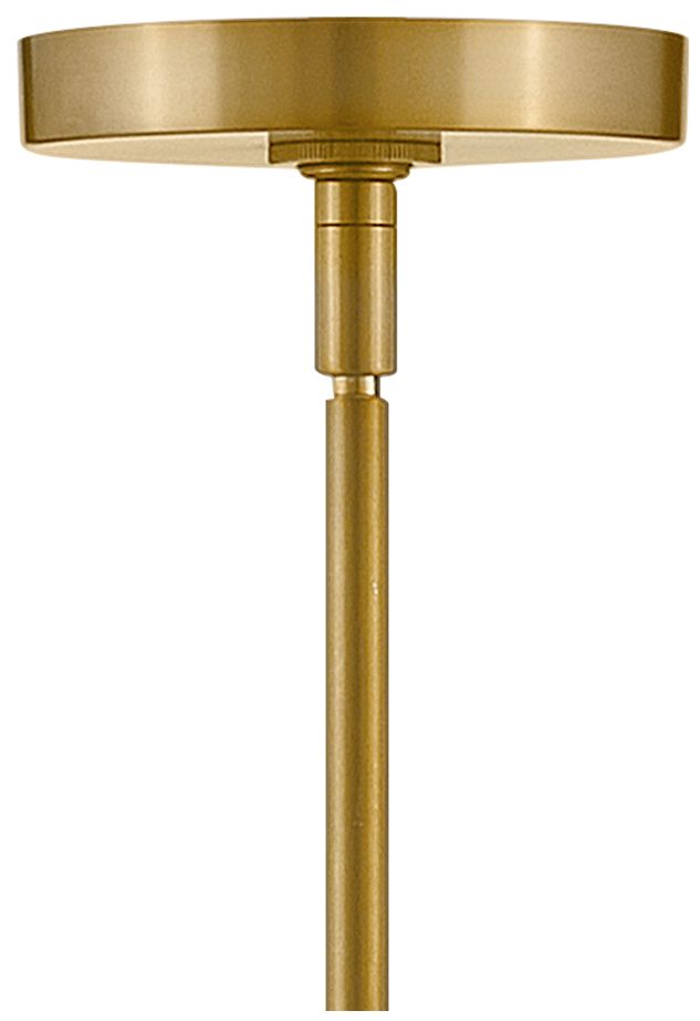 Image 6 Lark Izzy Interior Small Pendant 9.75" Lacquered Brass more views