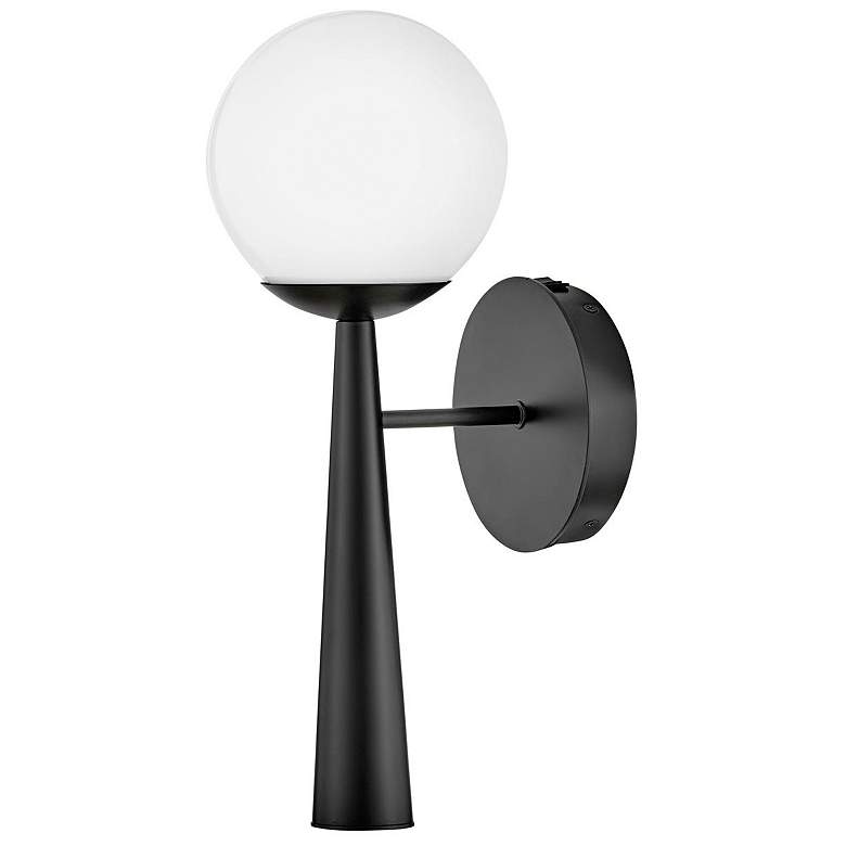 Image 1 LARK IZZY Medium Single Light Sconce Black