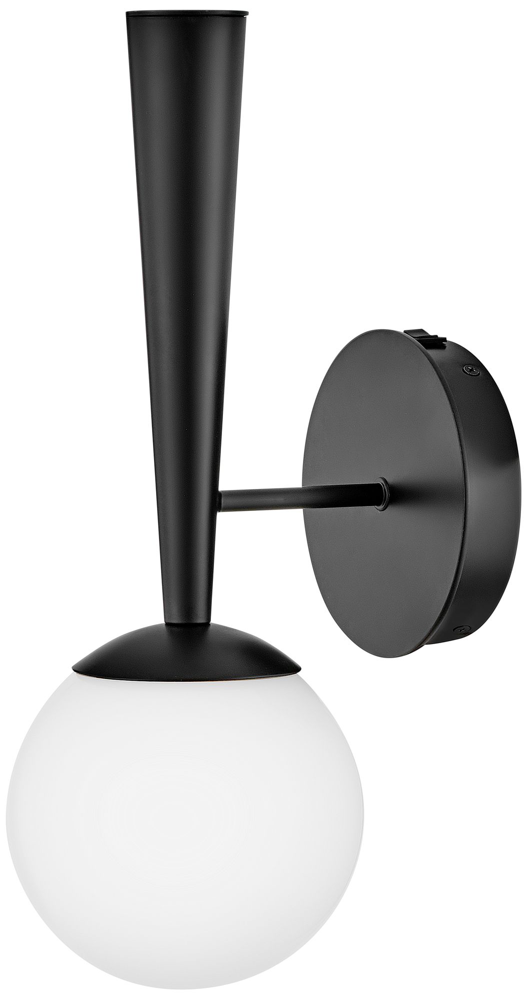 Image 2 LARK IZZY Medium Single Light Sconce Black more views