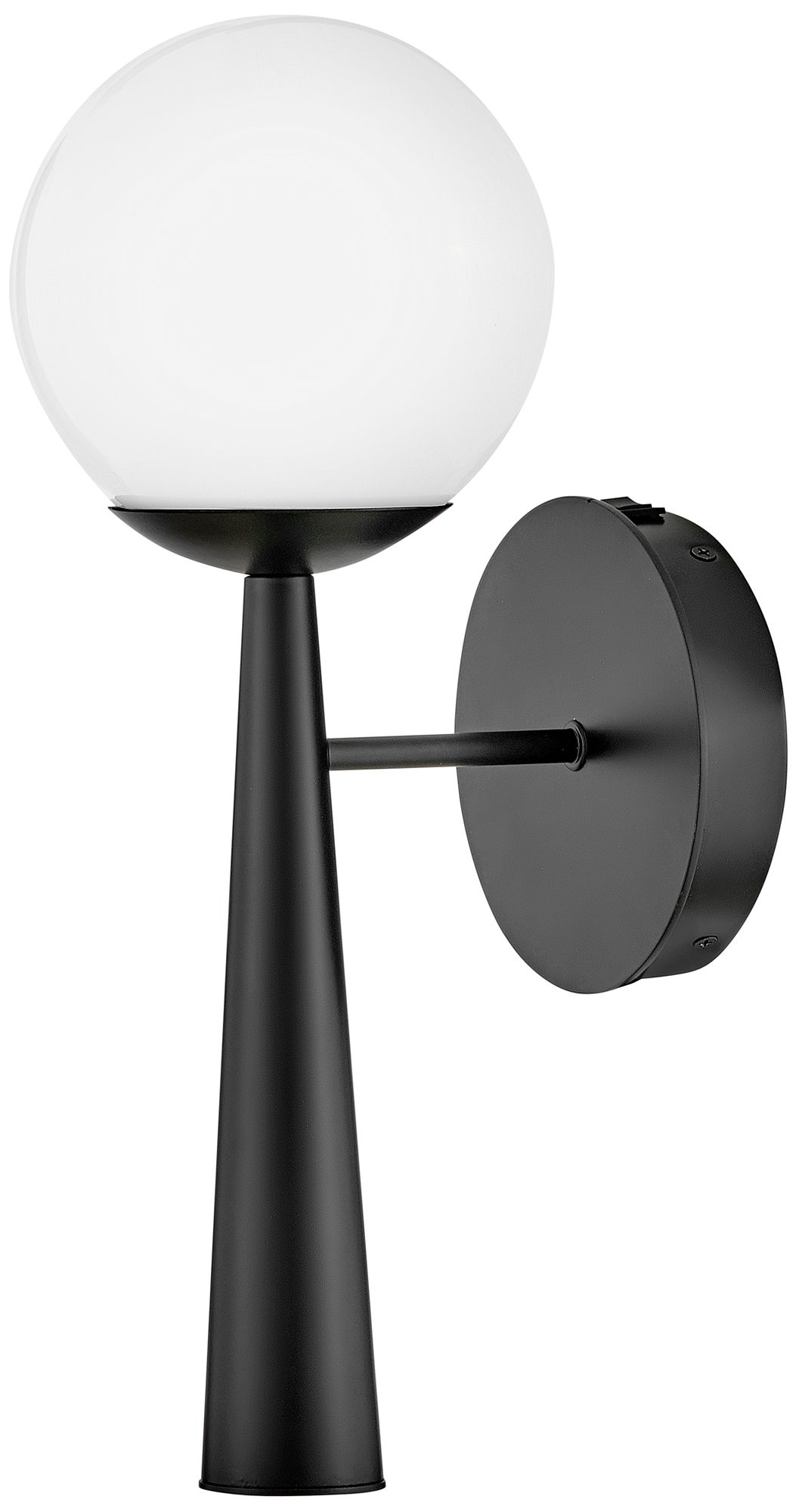 Image 4 LARK IZZY Medium Single Light Sconce Black more views