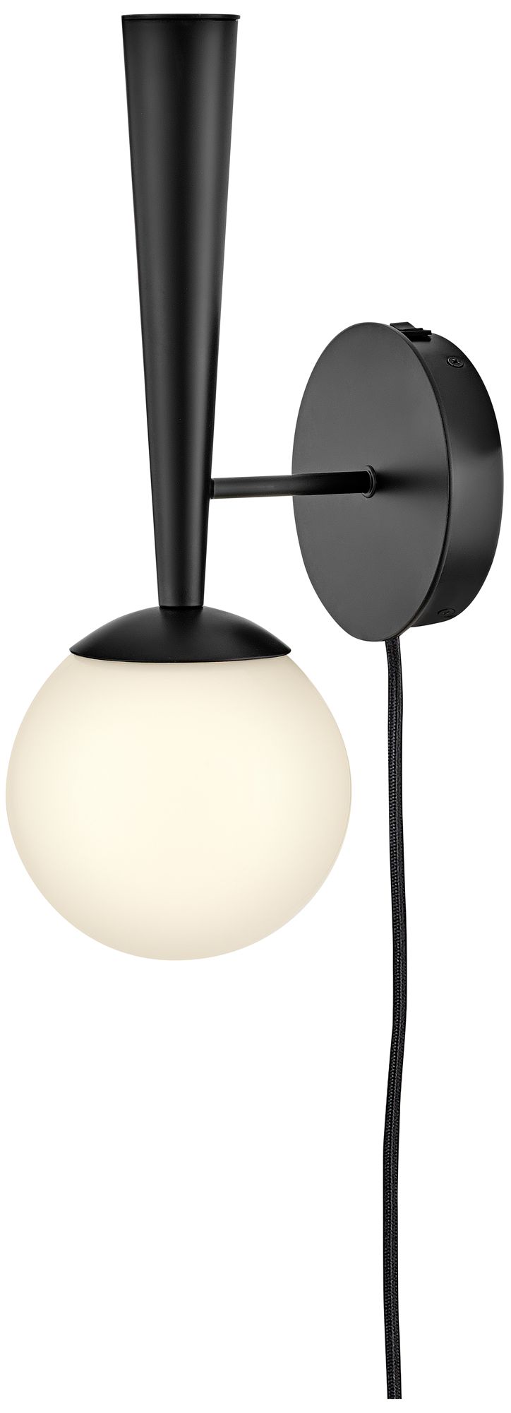 Image 7 LARK IZZY Medium Single Light Sconce Black more views