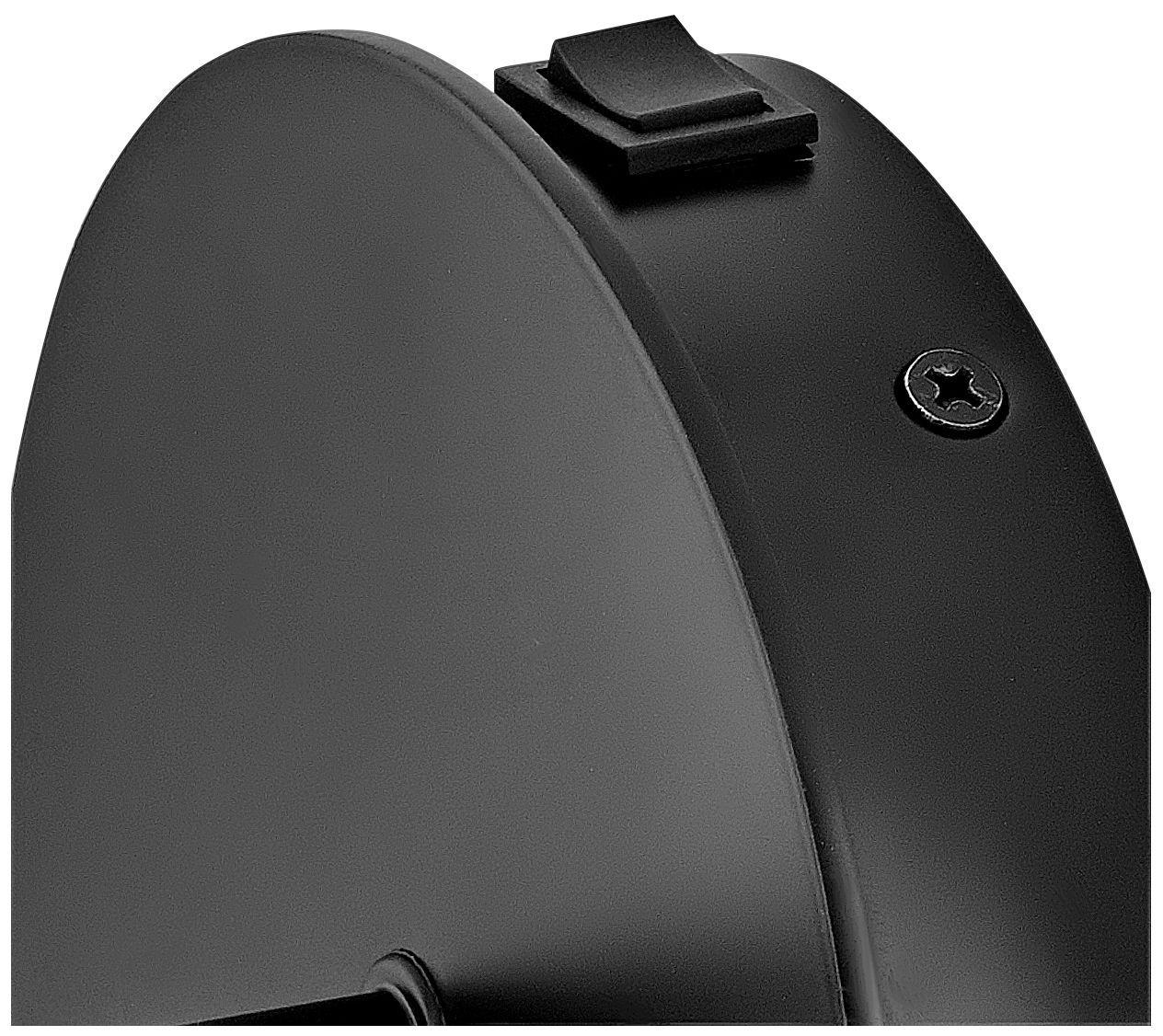 LARK IZZY Medium Single Light Sconce Black