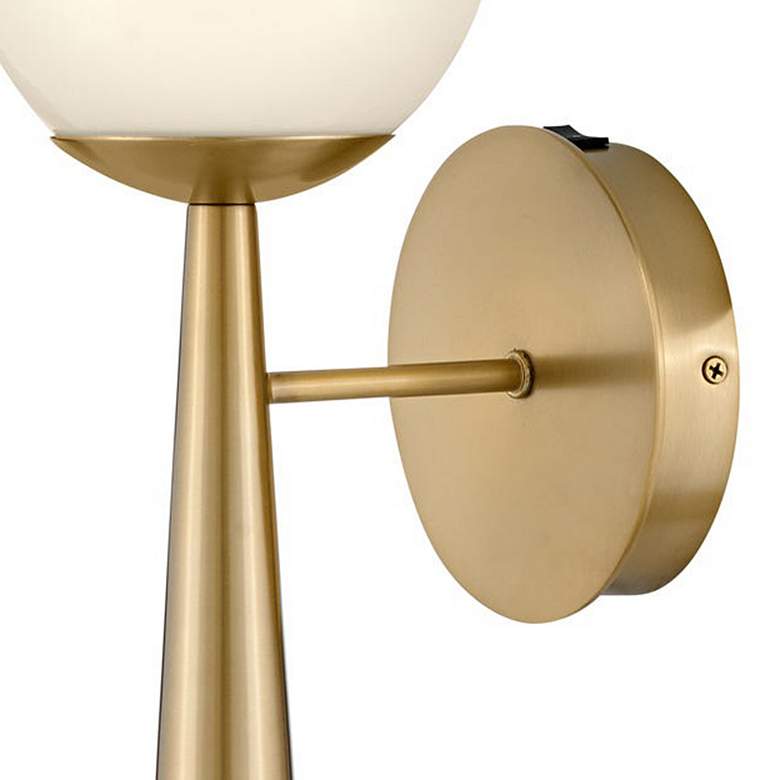 Image 2 LARK IZZY Medium Single Light Sconce Lacquered Brass more views