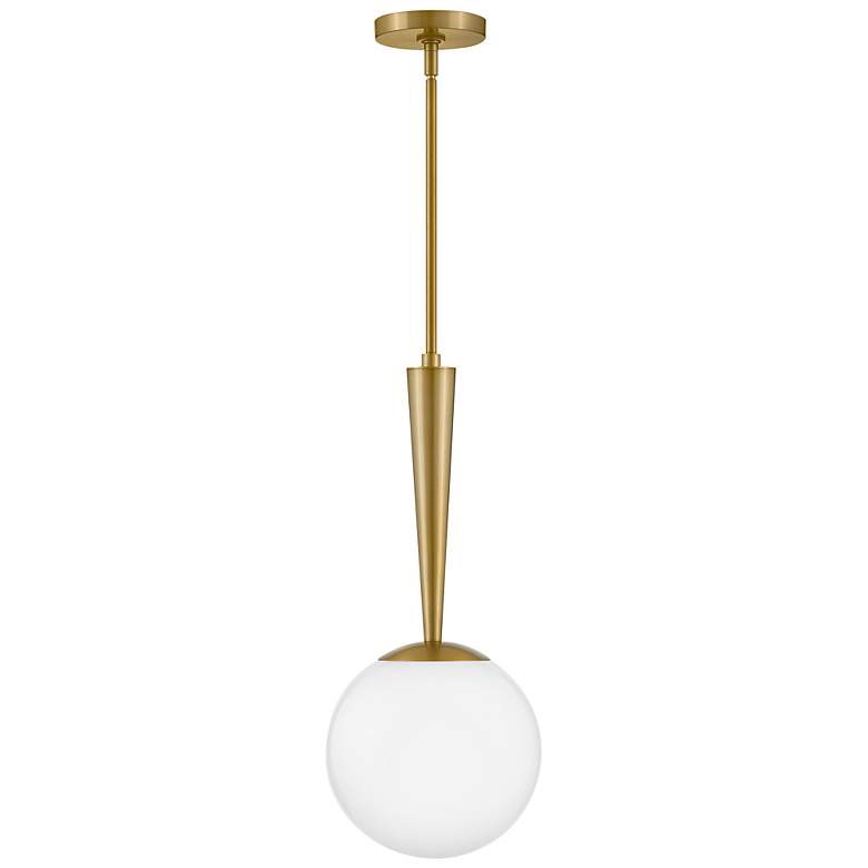 Image 2 LARK IZZY Small Pendant Lacquered Brass more views