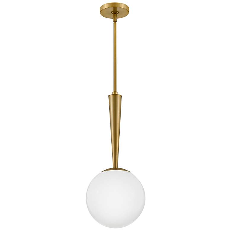 Image 3 LARK IZZY Small Pendant Lacquered Brass more views
