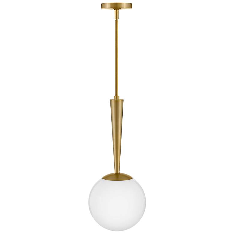 Image 4 LARK IZZY Small Pendant Lacquered Brass more views