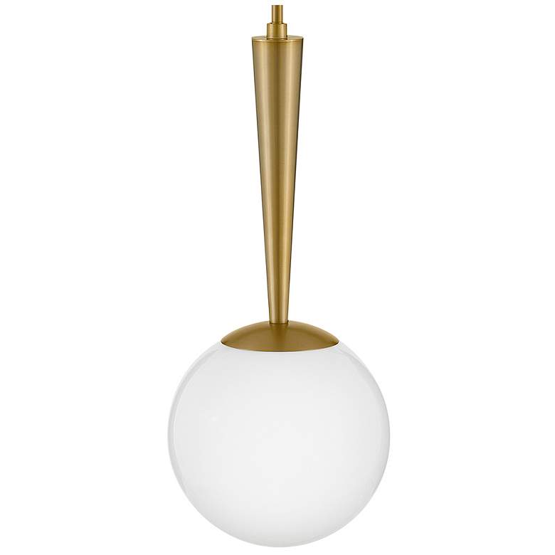 Image 5 LARK IZZY Small Pendant Lacquered Brass more views