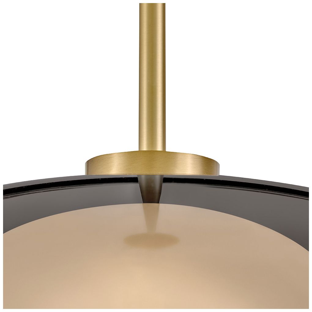 Image 4 Lark Jace Medium Pendant 14" Lacquered Brass more views