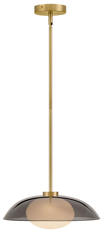 Image 7 Lark Jace Medium Pendant 14" Lacquered Brass more views