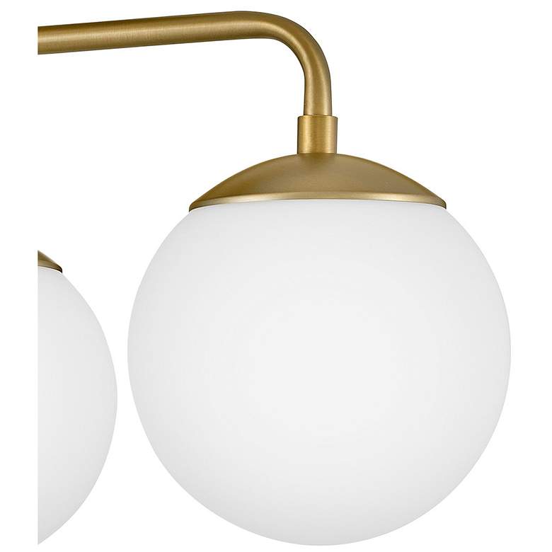 Image 7 Lark Julep Foyer Medium Semi Flush Mount 12.75" Lacquered Brass more views