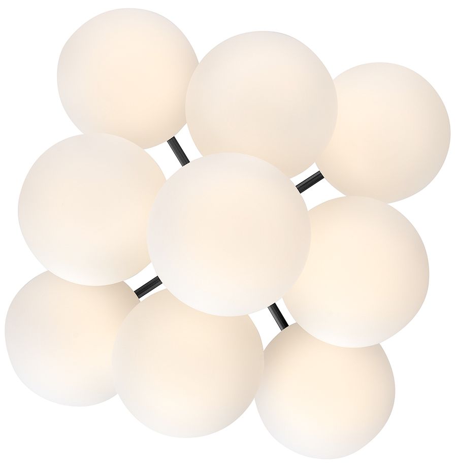 Image 4 Lark Julep Interior Large Flush Mount 19.5" Black more views