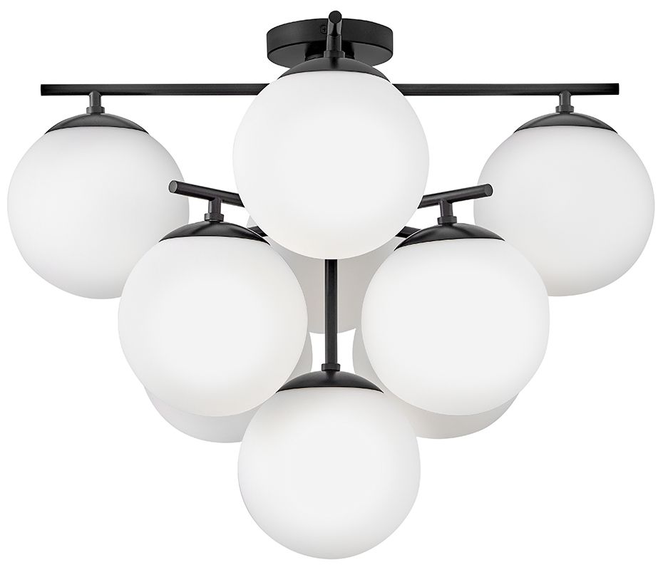 Image 5 Lark Julep Interior Large Flush Mount 19.5" Black more views