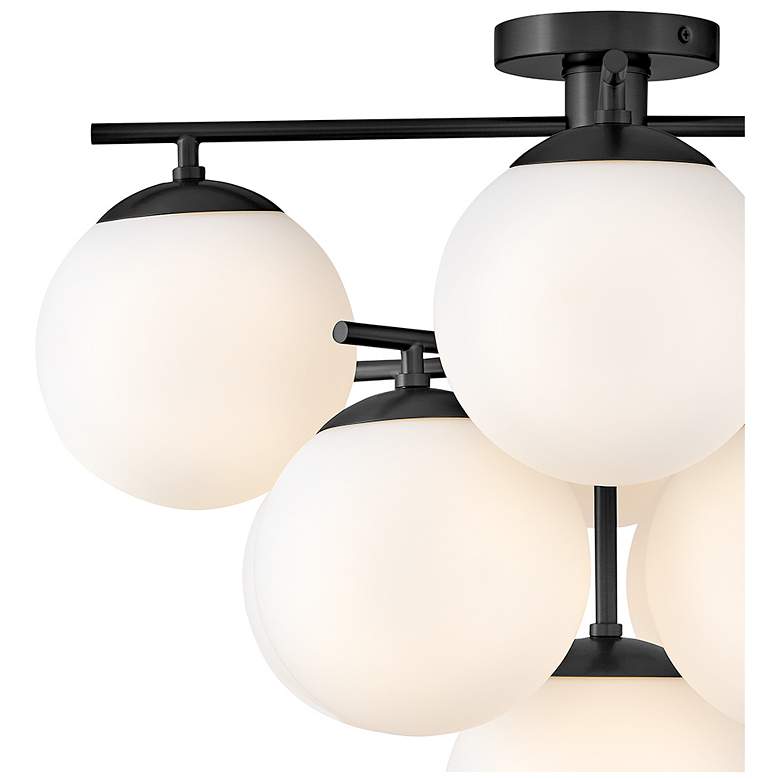 Image 2 Lark Julep Interior Large Flush Mount 24" Black more views