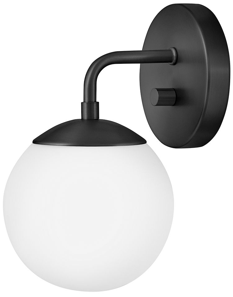 Image 2 Lark Julep Interior Medium Single Light Sconce 10" Black more views