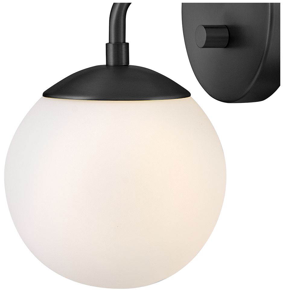 Image 4 Lark Julep Interior Medium Single Light Sconce 10" Black more views