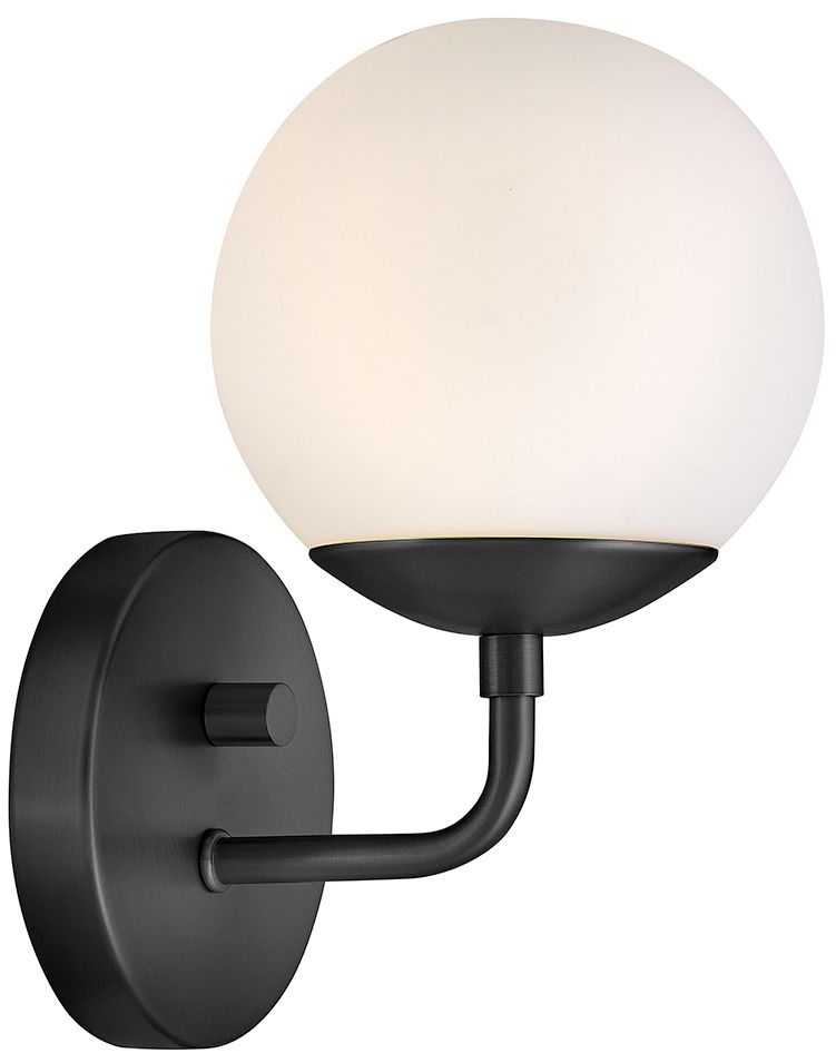 Image 6 Lark Julep Interior Medium Single Light Sconce 10" Black more views