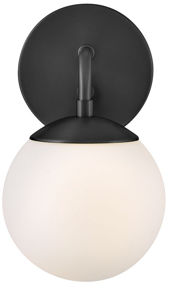 Image 7 Lark Julep Interior Medium Single Light Sconce 10" Black more views