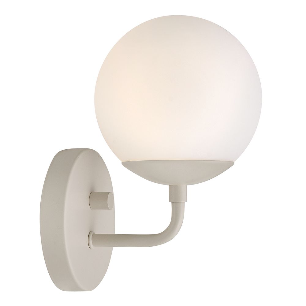 Image 5 Lark Julep Interior Medium Single Light Sconce 10" Light Taupe more views