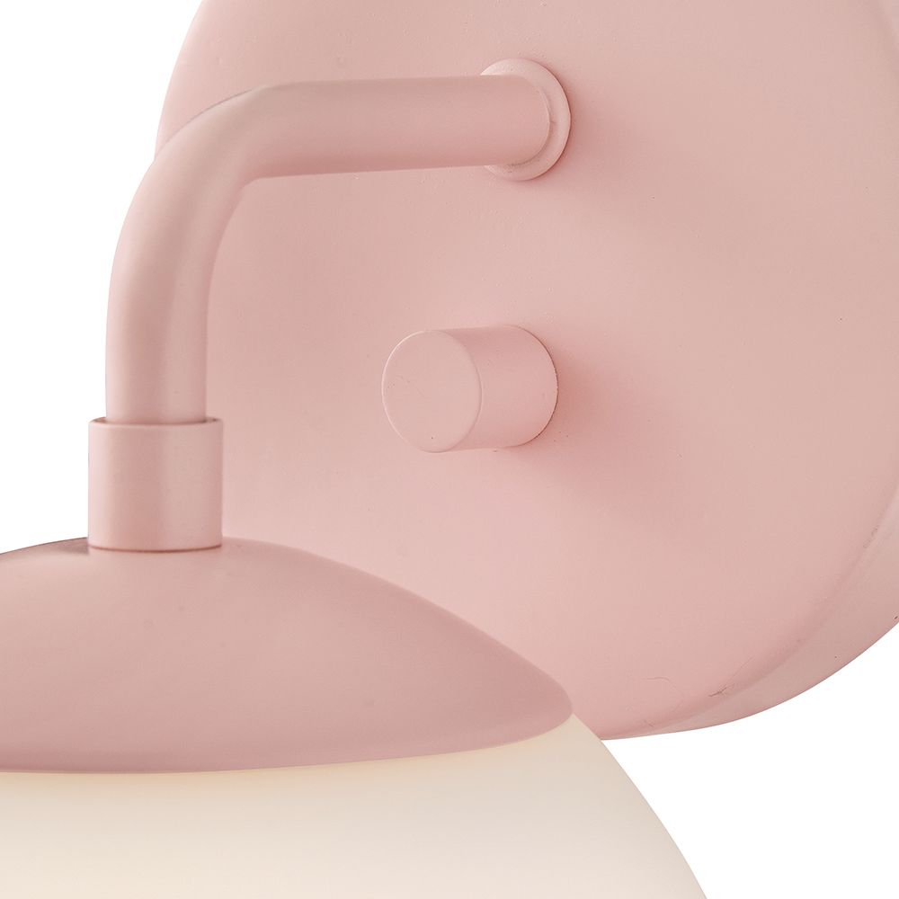 Image 3 Lark Julep Interior Medium Single Light Sconce 10" Rose more views